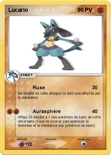 Pokemon Lucario