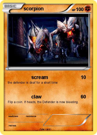 Pokemon scorpion
