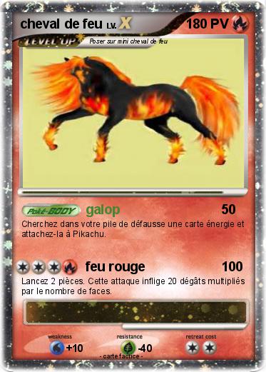 Pokemon cheval de feu