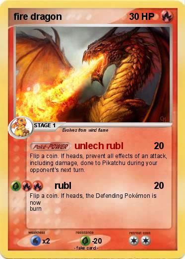 Pokemon fire dragon