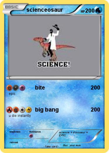 Pokemon scienceosaur