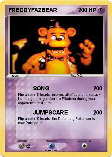 Pokemon FREDDYFAZBEAR
