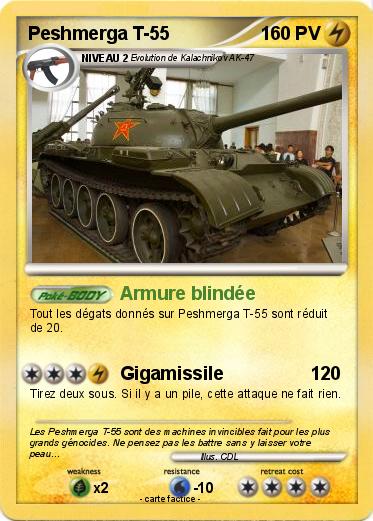 Pokemon Peshmerga T-55