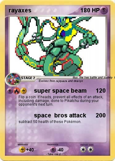 Pokemon rayaxes