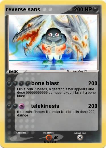 Pokemon reverse sans