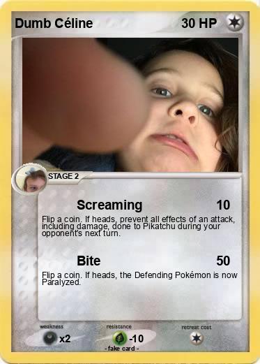Pokemon Dumb Céline
