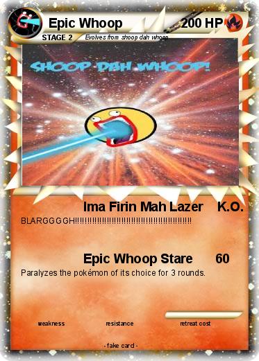 Pokemon Epic Whoop