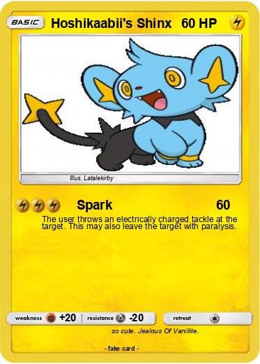 Pokemon Hoshikaabii's Shinx