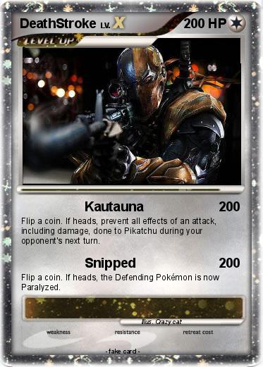 Pokemon DeathStroke