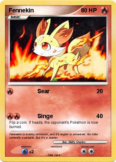 Pokemon Fennekin