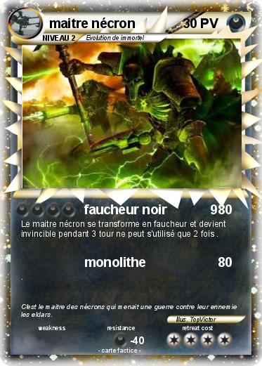 Pokemon maitre nécron
