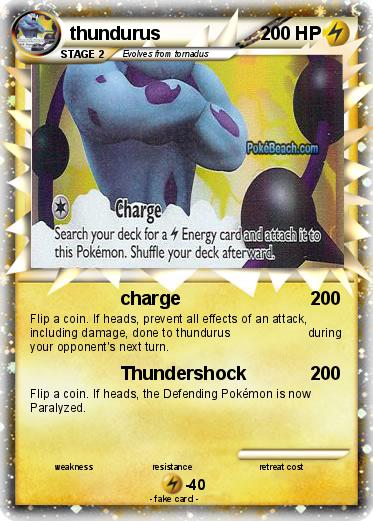 Pokemon thundurus
