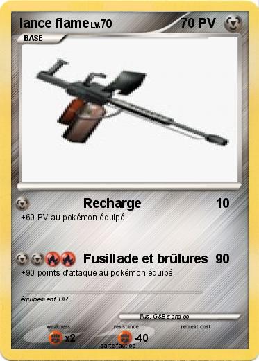 Pokemon lance flame
