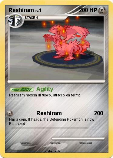 Pokemon Reshiram