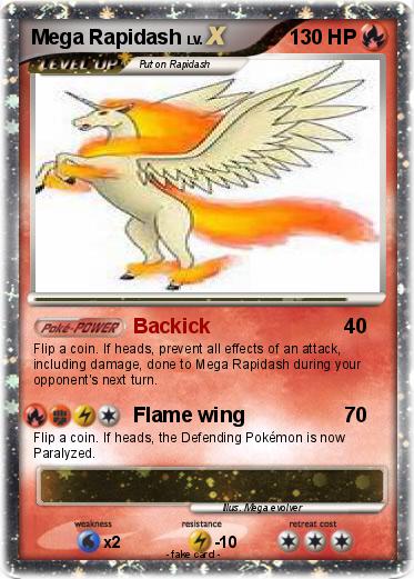 Pokemon Mega Rapidash
