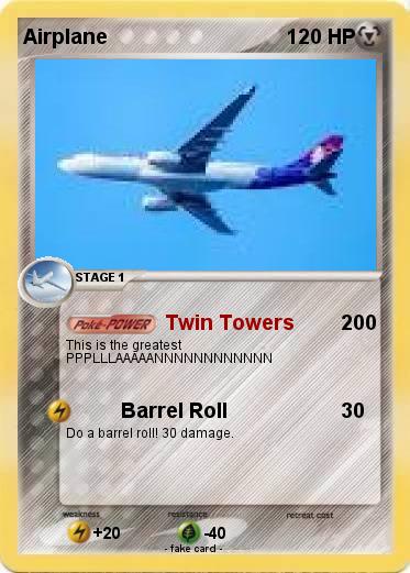 Pokemon Airplane