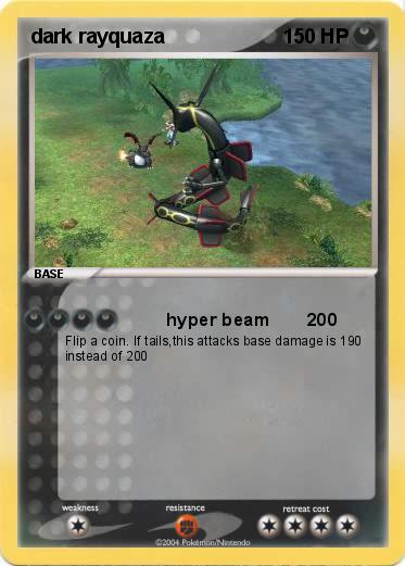 Pokemon dark rayquaza