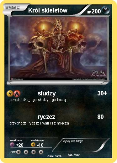 Pokemon Król skieletów