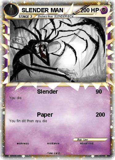 Pokemon SLENDER MAN