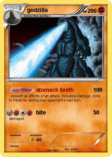 Pokemon godzilla
