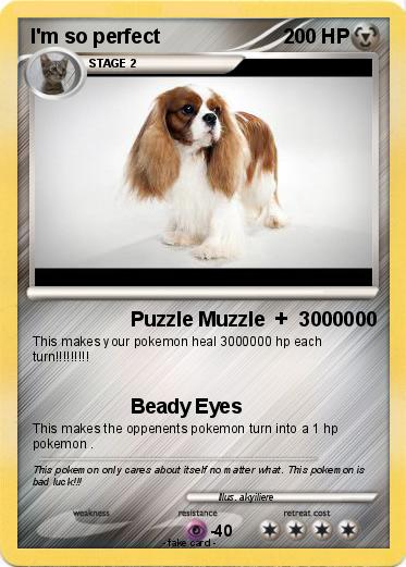 Pokemon I'm so perfect