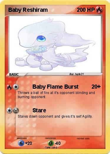 Pokemon Baby Reshiram