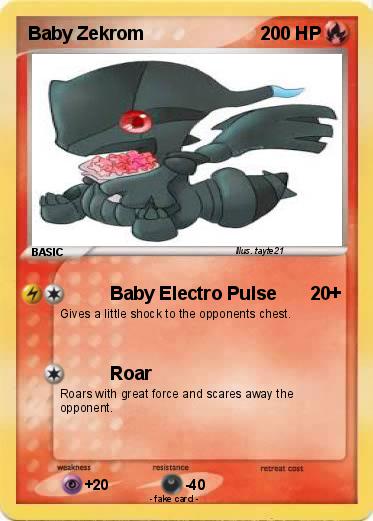 Pokemon Baby Zekrom