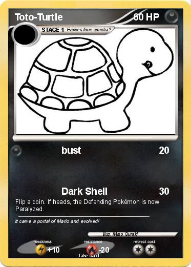 Pokemon Toto-Turtle