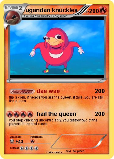 Pokemon ugandan knuckles