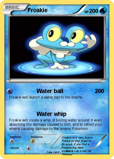 Pokemon Froakie