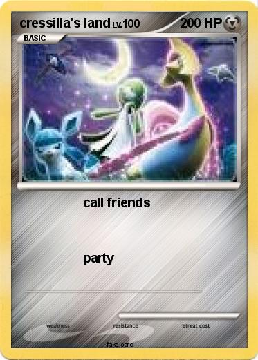Pokemon cressilla's land