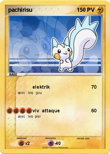 Pokemon pachirisu