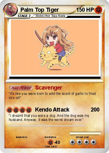 Pokemon Palm Top Tiger