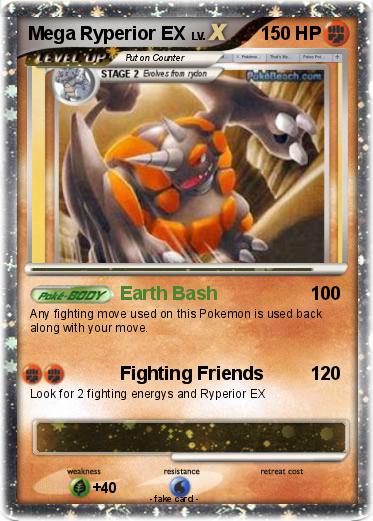 Pokemon Mega Ryperior EX