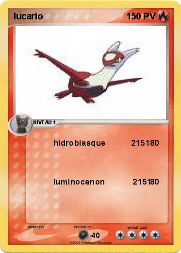 Pokemon lucario                  