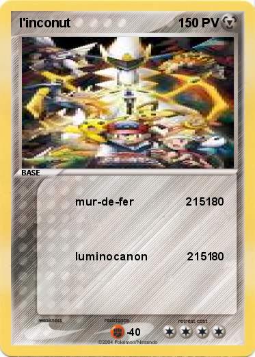 Pokemon l'inconut