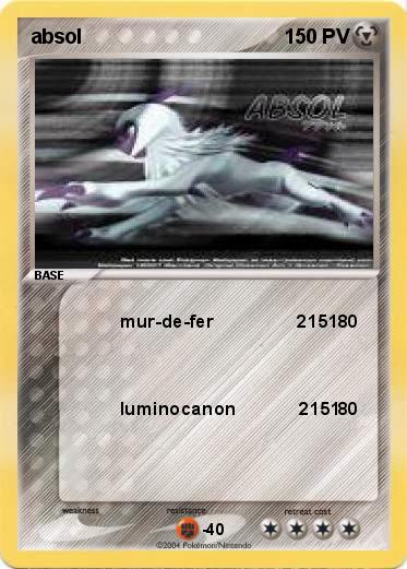Pokemon absol