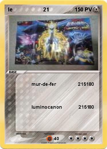 Pokemon le                     21