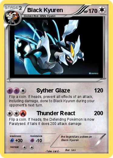 Pokemon Black Kyuren