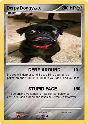Pokemon Derpy Doggy