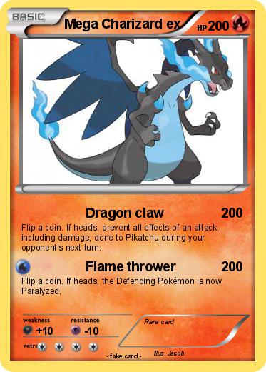 Pokemon Mega Charizard ex
