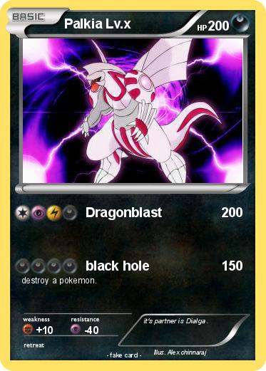 Pokemon Palkia Lv.x