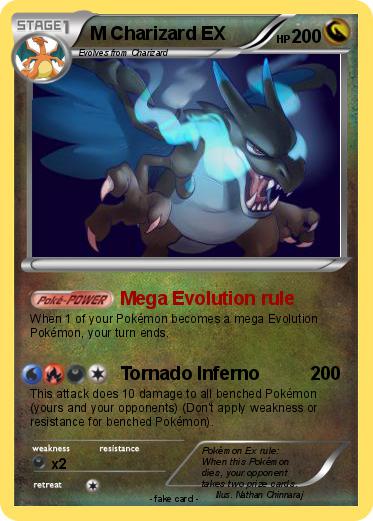 Pokemon M Charizard EX