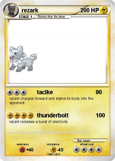 Pokemon rezark