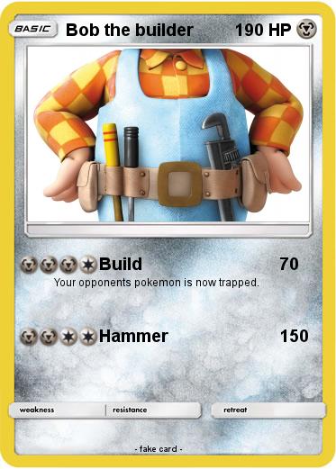 Pokemon Bob the builder