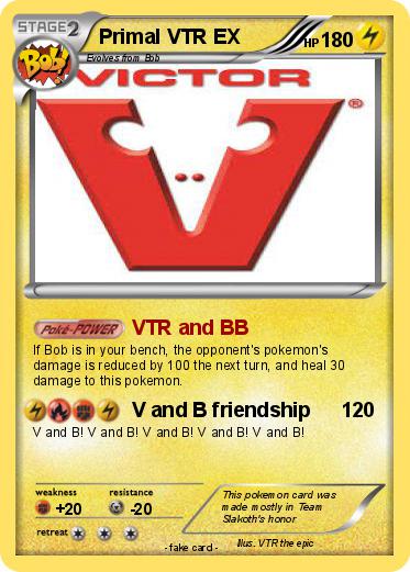 Pokemon Primal VTR EX