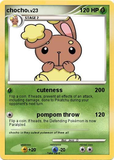 Pokemon chocho