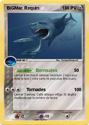 Pokemon BiGMac Requin