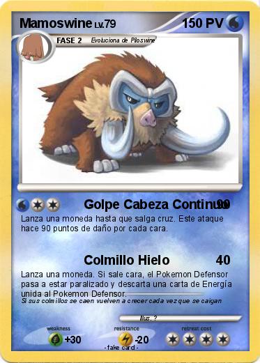 Pokemon Mamoswine