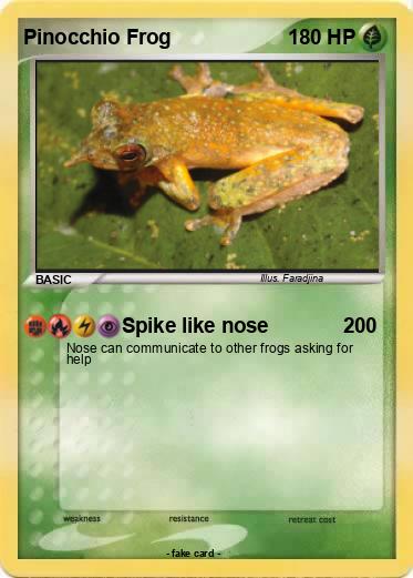 Pokemon Pinocchio Frog